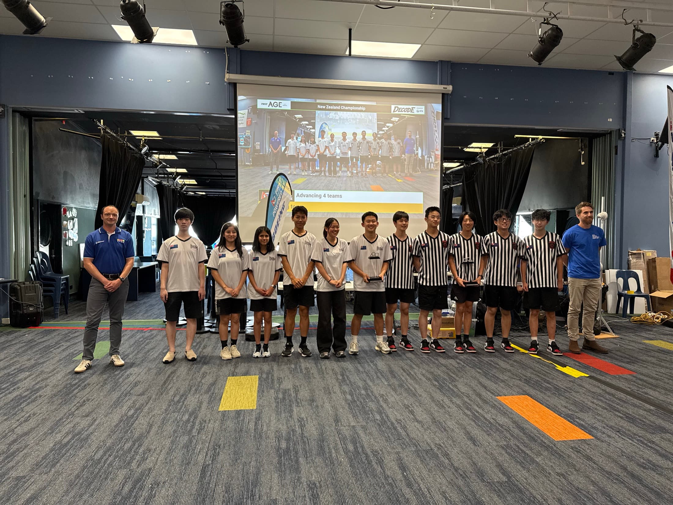 CMR referees and team members at 2025 nationals