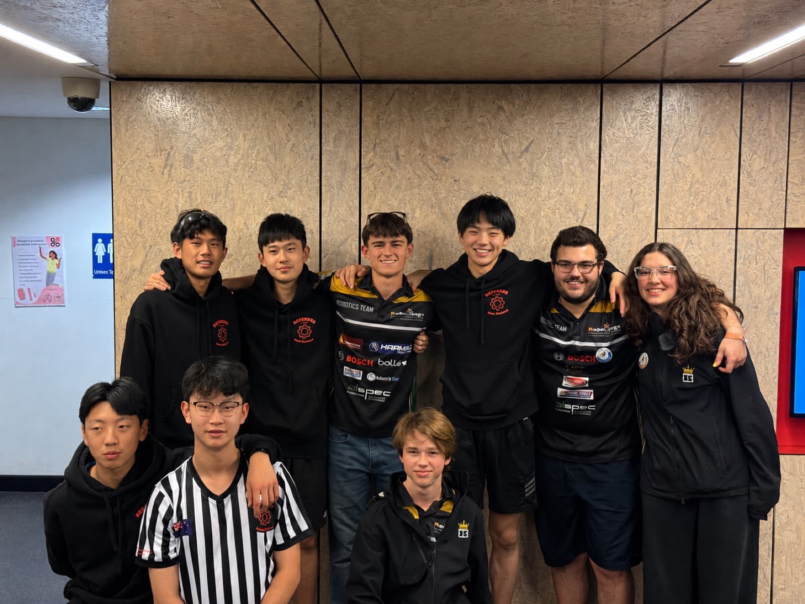 CMR referees with partner teams at APOC